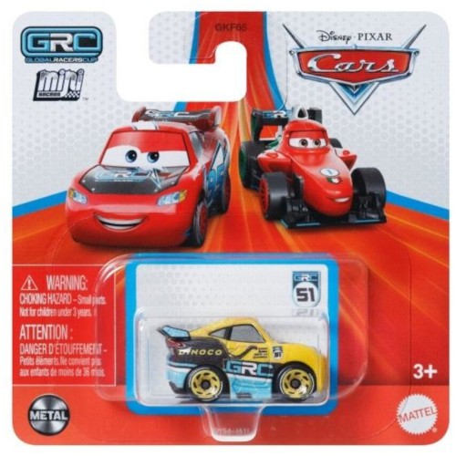 Mattel Disney Cars Cars Μίνι Αυτοκινητάκια Cars GRC Global Racers Cup - Miguel Camino Όχημα Παιχνίδι GKF65 / HXY57 194735241941
