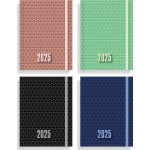 Diakakis imports Must Daily Calendar 2025 Luxury 12x17cm. 4 Drawings 000586122 5205698720178