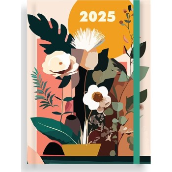 Tesoro Ημερολόγιο Ημερήσιο 2025  Blossom 12X17εκ. - 1 Τμχ 000586119 5205698720086
