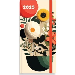 Tesoro Ημερολόγιο Εβδομαδιαίο 2025  Blossom 8X16εκ. - 1 Τμχ 000586120 5205698720116