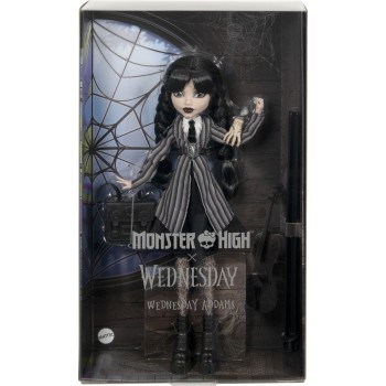 Mattel Monster High Wednesday School Outfit Κούκλα HXJ04 194735230488