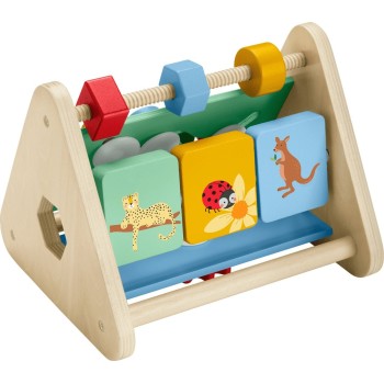 Mattel Fisher-Price Ξύλινο Τρίγωνο Δραστηριοτήτων HYG48 194735246069