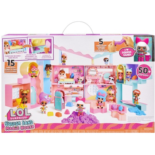 MGA Entertainment L.O.L. Surprise Squish Sand Μαγικό Σπιτάκι Με Αδερφουλα Tot 593218EUC 035051593218