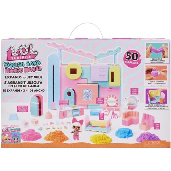 MGA Entertainment L.O.L. Surprise Squish Sand Μαγικό Σπιτάκι Με Αδερφουλα Tot 593218EUC 035051593218