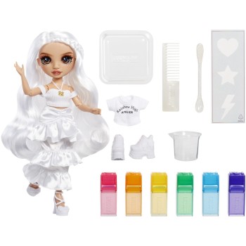 MGA Entertainment Rainbow High Κούκλα Set Ζωγραφιζω TIE DYE Καφε Ματια 507598-EUC 035051507598