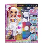 MGA Entertainment Rainbow High Κούκλα Set Ζωγραφιζω TIE DYE Καφε Ματια 507598-EUC 035051507598
