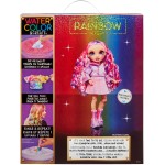 MGA Entertainment Rainbow High Watercolor & Create Fashion Doll, Purple Eyes 507581-EUC 035051507581