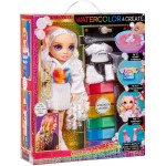 MGA Entertainment Rainbow High Κούκλα Set Ζωγραφιζω TIE DYE Μωβ Ματια 507581-EUC 035051507581