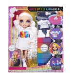 MGA Entertainment Rainbow High Κούκλα Set Ζωγραφιζω TIE DYE Μωβ Ματια 507581-EUC 035051507581