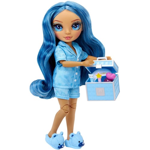 MGA Entertainment Rainbow High Junior High PJ Party Κούκλα - Skyler Blue 530947-EUC 035051530947