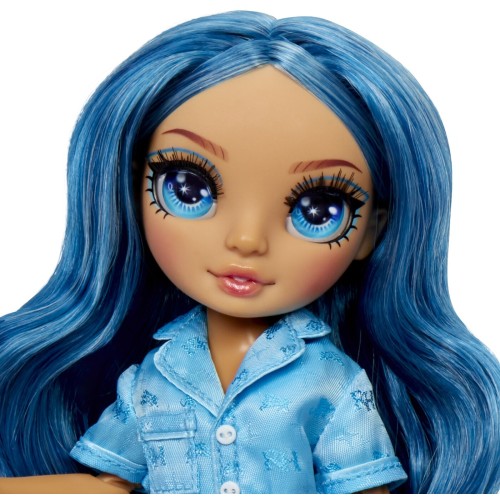 MGA Entertainment Rainbow High Junior High PJ Party Κούκλα - Skyler Blue 530947-EUC 035051530947