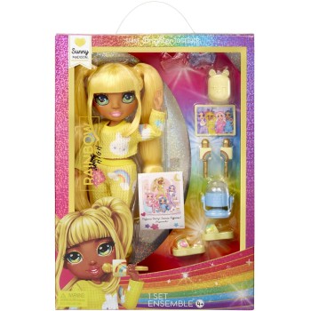 MGA Entertainment Rainbow High Junior High Pj Party Doll - Skyler (Blue) 503682-EUC 035051503682