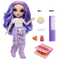 MGA Entertainment Rainbow High Junior High Pj Party Doll - Violet (Purple) 503705-EUC 035051503705