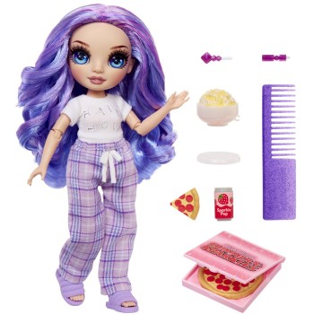 MGA Entertainment Rainbow High Junior High Pj Party Doll - Violet (Purple) 503705-EUC 035051503705