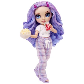 MGA Entertainment Rainbow High Junior High Pj Party Doll - Violet (Purple) 503705-EUC 035051503705