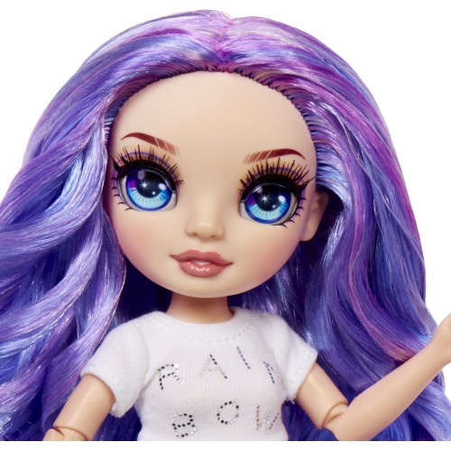 MGA Entertainment Rainbow High Junior High Pj Party Doll - Violet (Purple) 503705-EUC 035051503705