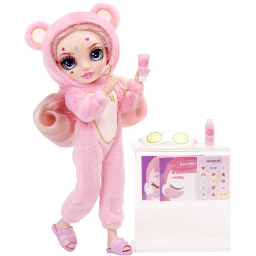 MGA Entertainment Rainbow High Junior High Pj Party Doll - Bella (Pink) 503675-EUC 035051503675