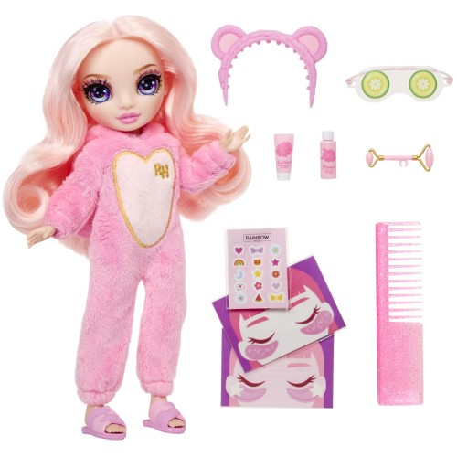 MGA Entertainment Rainbow High Junior High Pj Party Doll - Bella (Pink) 503675-EUC 035051503675