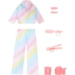 MGA Entertainment Rainbow High Fashion Pack Sleepover 521747-EUC 035051521747