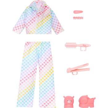 MGA Entertainment Rainbow High Fashion Pack Sleepover 521747-EUC 035051521747