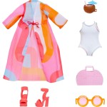 MGA Entertainment Rainbow High Fashion Pack Pool Theme 521662-EUC 035051521662
