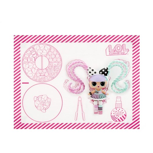 MGA Entertainment L.o.l. Surprise Hair Beads Style Asst. 511205-EUC 035051511205