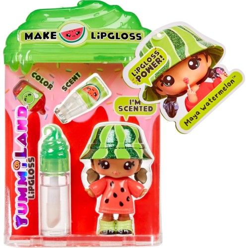 MGA Entertainment Yummiland Lipgloss Maya Watermelon 120780-EUC 035051120780