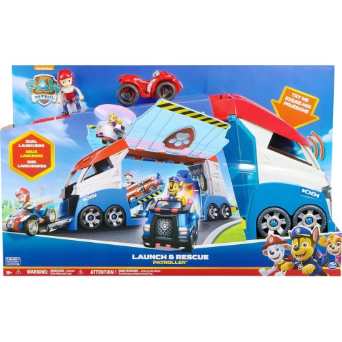 Spin Master Paw Patrol New Paw Patroller Με Εκτοξευτές Οχημάτων, Φώτα Και Ήχους 102482 778988453438