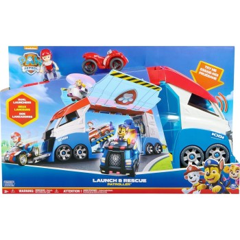 Spin Master Paw Patrol, Transforming Paw Patroller With Vehicle Launchers, Lights And S 102482 778988453438