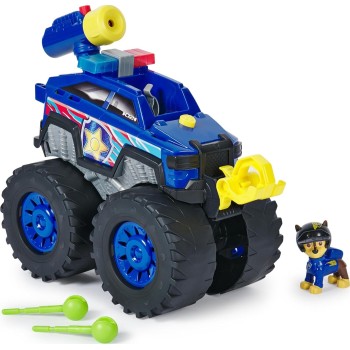 Spin Master Paw Patrol Chase Deluxe Καταδιωκτικό Διάσωσης, Φορτηγό Παιχνίδι Με Εκτοξευτή 102487 681147017801