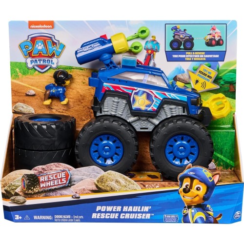 Spin Master Paw Patrol: Rescue  Chases Power Haulin Cruiser, Toy Truck With Launcher, M 102487 681147017801