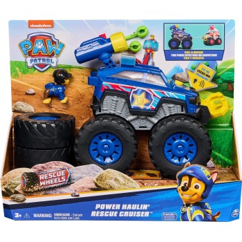 Spin Master Paw Patrol Chase Deluxe Καταδιωκτικό Διάσωσης, Φορτηγό Παιχνίδι Με Εκτοξευτή 102487 681147017801