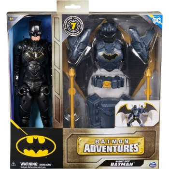 Spin Master DC The Batman Dc Comics Batman Adventures, 30-Centimetre  Sky Batman Action Figure With E 102477 681147026223