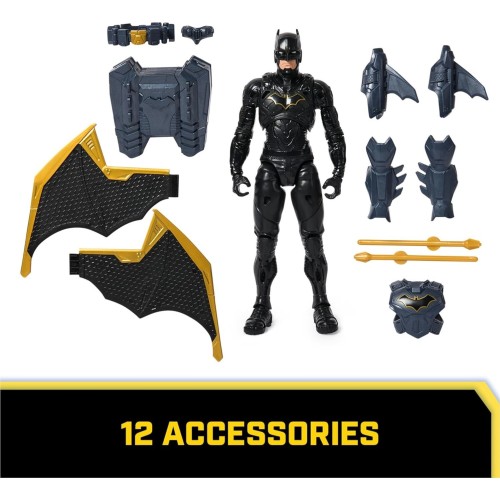 Spin Master DC The Batman Dc Comics Batman Adventures, 30-Centimetre  Sky Batman Action Figure With E 102477 681147026223