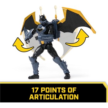Spin Master DC The Batman Dc Comics Batman Adventures, 30-Centimetre  Sky Batman Action Figure With E 102477 681147026223