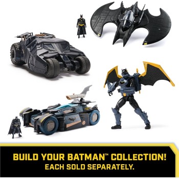 Spin Master DC The Batman Dc Comics Batman Adventures, 30-Centimetre  Sky Batman Action Figure With E 102477 681147026223