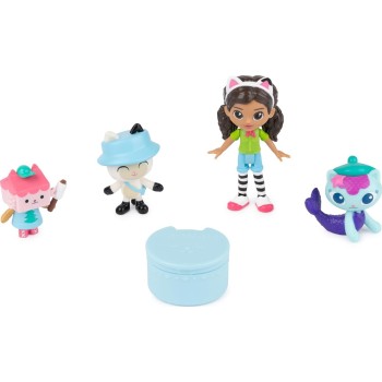 Spin Master Gabbys Dollhouse Dreamworks Κουκλόσπιτο Gabbys Cat Adventures - Gabby & Friends Camping Figure Set 102125 7789884692