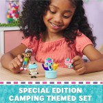 Spin Master Gabbys Dollhouse Dreamworks Κουκλόσπιτο Gabbys Cat Adventures - Gabby & Friends Camping Figure Set 102125 7789884692