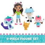 Spin Master Gabbys Dollhouse Dreamworks Κουκλόσπιτο Gabbys Cat Adventures - Gabby & Friends Camping Figure Set 102125 7789884692