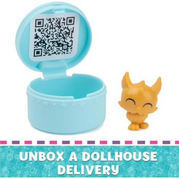 Spin Master Gabbys Dollhouse Dreamworks Κουκλόσπιτο Gabbys Cat Adventures - Gabby & Friends Camping Figure Set 102125 7789884692