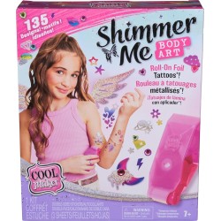 Spin Master Cool Maker, Shimmer Me  Art With Roller, Gems And 3 Foils, 135 Metallic Tem 102512 681147046757