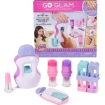 Spin Master Cool Maker, Go Glam  Nail Kit, Style 200 Nails With 4 Designs, 2 Polish App 102511 681147025813