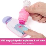 Spin Master Cool Maker, Go Glam  Nail Kit, Style 200 Nails With 4 Designs, 2 Polish App 102511 681147025813