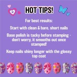 Spin Master Cool Maker, Go Glam  Nail Kit, Style 200 Nails With 4 Designs, 2 Polish App 102511 681147025813