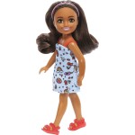 Mattel Barbie Chelsea & Φιλες Chelsea Doll Chelsea Κούκλα Καστανά Μαλλιά Γαλάζιο Φόρεμα DWJ33 / HXM97 194735234585