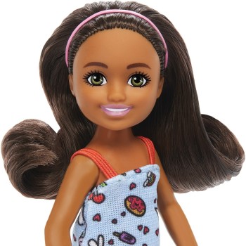 Mattel Barbie Chelsea & Φιλες Chelsea Doll Chelsea Κούκλα Καστανά Μαλλιά Γαλάζιο Φόρεμα DWJ33 / HXM97 194735234585