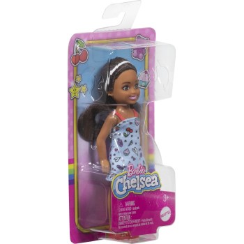 Mattel Barbie Chelsea & Φιλες Chelsea Doll Chelsea Κούκλα Καστανά Μαλλιά Γαλάζιο Φόρεμα DWJ33 / HXM97 194735234585