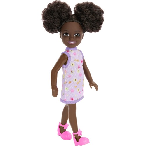 Mattel Barbie Chelsea & Φιλες Chelsea Doll Chelsea Κούκλα Μωβ Φόρεμα Με Λουλούδια DWJ33 / HXM96 194735234554