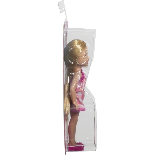 Mattel Barbie Chelsea & Φιλες ®Chelsea Doll Chelsea Κούκλα Καρώ Ροζ Φόρεμα DWJ33 / HXM95 194735234615