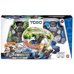 As company Silverlit Ycoo Kombat 360 Tornado Σετ 2 Τηλεκατευθυνόμενα Ρομπότ Μαχητές Για 5+ Χρονών 7530-86883 4891813868835